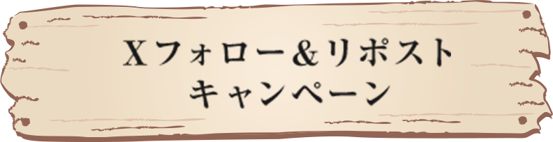 Xフォロー&リポスト キャンペーン